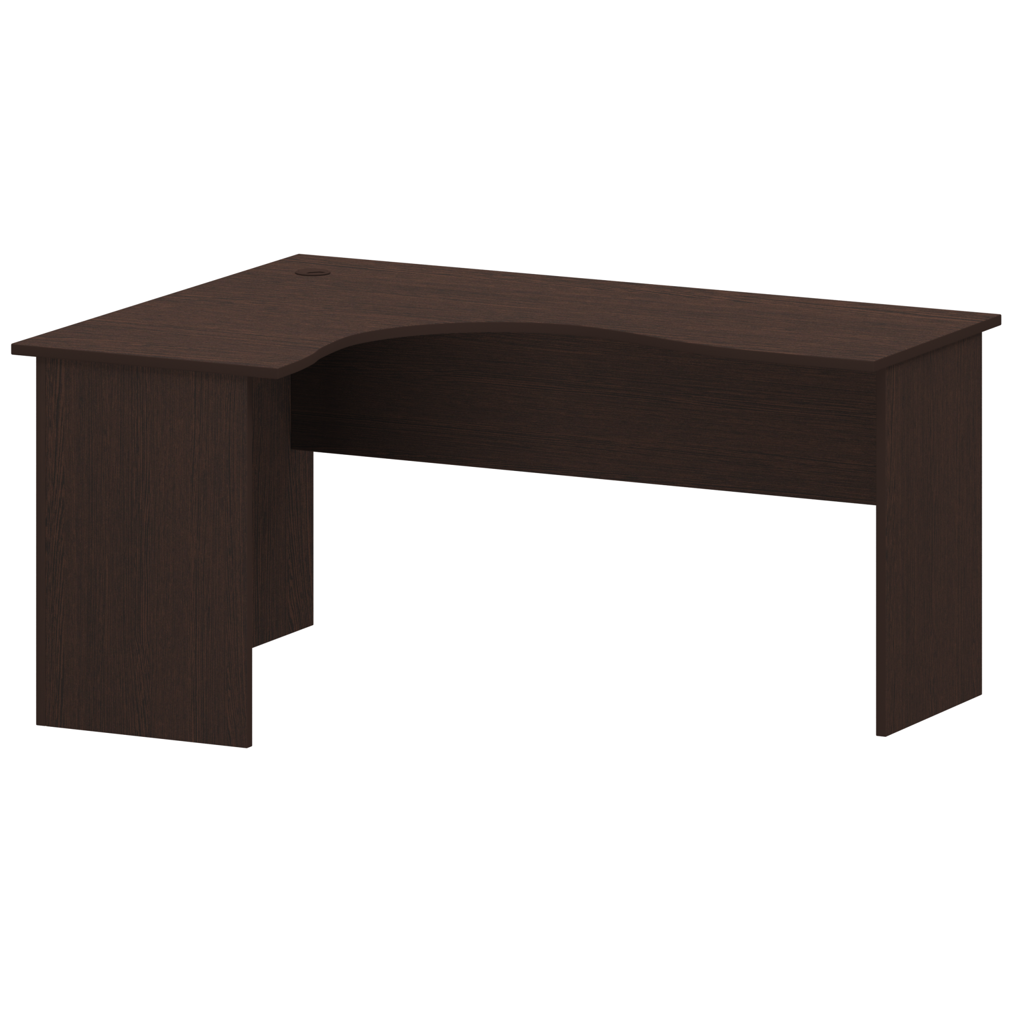 Изображение стол криволинейный левый арго а-206.60 l дуб венге